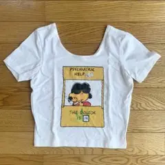 アメリカンアパレル スヌーピー ルーシー Tシャツ