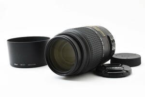 ◆外観美品・動作OK◆NIKON ニコン AF-S DX 55-300mm F4.5-5.6G ED VR フード付◆#CE100421