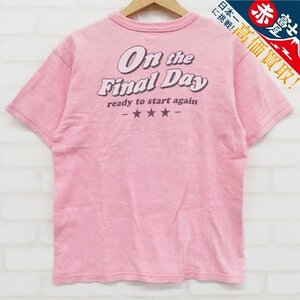 8T2694【クリックポスト対応】THE FLAT HEAD On the Final Day 半袖Tシャツ フラットヘッド