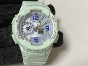 カシオ ベビーG Baby-G CASIO アナデジ モデル ライトブルー BGA-230SC-3BJF 展示未使用品