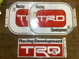 TRO RACING ステッカー　当時物　未開封　現状品　4枚セット