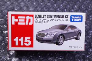 トミカ　115『ベントレー　コンチネンタル　GT』検索用/トヨタ　日産　スズキ　リンカーン　ロールスロイス　センチュリー　ベンツ