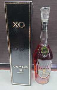 ○A88567:XO CAMUS COGNAC カミュ コニャック ロングネック ブランデー 700ml 箱付 未開栓 同梱不可