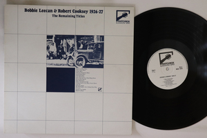 英LP Bobbie Leecan, Robert Cooksey 1926-27 The Remaining Titles MSE1010 MATCHBOX /00260