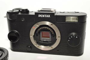 【3208ショット！】 PENTAX ミラーレス一眼 Q-S1 ボディ ブラック #6919