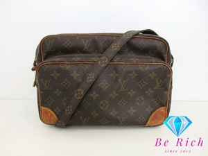 ルイ ヴィトン LOUIS VUITTON ショルダーバッグ モノグラム ナイル M45244 PVC レザー 茶 ブラウン LV ロゴ【中古】【送料無料】 bk8922