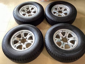 Weds ウェッズ KEELER 16X7.0JJ+26 6H PCD139.7 DUNLOP ダンロップ PT3 265/70R16 DUNLOP 夏タイヤ サマー 4本 2020年製 a-2939 Y4(1) YM