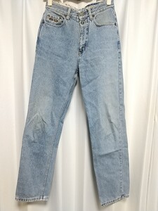 TURQUOISE デニムパンツ サイズ29 青 ブルー ジーンズ ジーパン ターコイズ MADE IN ITALY イタリア製 小さいサイズ JEANS denim pants