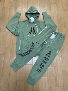 新品未使用　ジャスタンダード イシュー メンズ Dri-FIT ジョガーバスケットボールパン セットアップ ジョガーパンツ NIKE デカロゴ