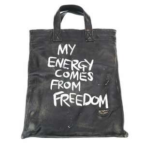 COMME des GARCONS×Lewis Leathers コムデギャルソン×ルイスレザー MY ENERGY COMES FREEDOM レザーバッグ ITV1450OCQVE