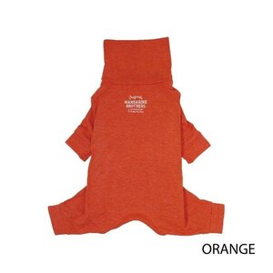 【Mサイズ】 MANDARINE BROTHERS マンダリンブラザーズ スキンタイトスーツ オレンジ ロンパース 犬服 SKIN TIGHT SUIT ORANGE