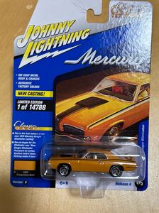 ジョニーライトニング Johnny Lightning マーキュリー クーガー 1970年モデル オレンジ 1/64 ミニカー