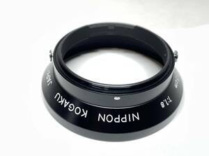 希少品 極上品 ニコン NIPPON KOGAKU JAPAN 3.5cm F1.8 レンズフード S型