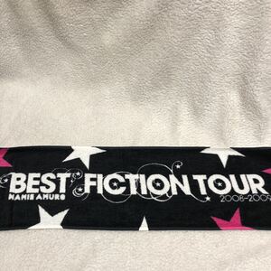 美品 1時のみ使用 安室奈美恵 マフラータオル ベストフィクション ツアー 2008-2009 BEST FICTION TOUR タオル フェイス グッズ