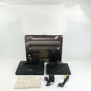 SNK NEO-0 NEOGEO ネオジオ ゲーム機本体 元箱/コントローラー他セット＊簡易検査品