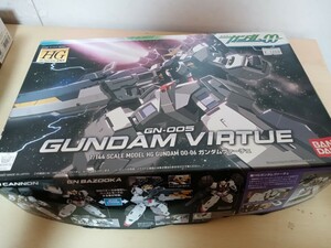 #317 一部組立済 HG 機動戦士ガンダム00 1/144 00-06 ガンダムヴァーチェ GN-005 GUNDAM VIRTUE ダブルオー プラモデル ガンプラ