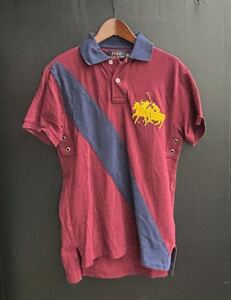 POLO BY RALPH LAUREN ポロ ラルフローレン ポロシャツ ネイビーライン ダブルポニー