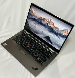 美品 ThinkPad X1 Yoga - MS Office 2021付き - CPU i7 / MEM 8GB / SSD 1TB / 4K LCD / Win11 Pro64