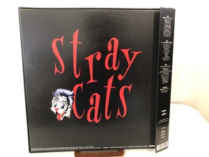 【中古品】ストレイ・キャッツ ( STRAY CATS ) / LP BOX BVJA-2801~3 LP 帯付　3枚組　17㎝シングル　ステッカー付　#100386