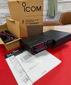 ★格安スタート早い者勝ち　ICOM 706MkIIG AT-180完動品　DSPユニット、セパレートケーブル等オプション多数セット★