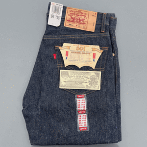 90s 米国製 デッドストック LEVI’S 501XX 2501-0117 レギュラー W35 L40 リジッド ビンテージ 未使用 アメリカUSA製 ジーンズ 005010000