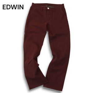 EDWIN エドウィン S503WF WILD FIRE★ 裏起毛 防風 防寒 チェック ストレッチ デニム パンツ ジーンズ Sz.29　メンズ バイク　A4B05180_A#Q