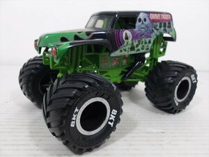 Mattel Hot Wheels MONSTER JAM GRAVE DIGGER 2010年代 当時物 モンスタートラック グレイブディガー ミニカー 雑貨