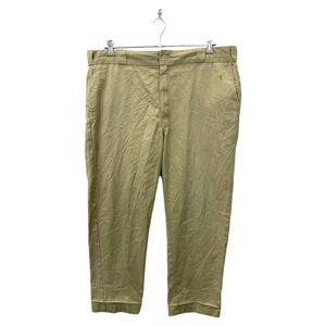 Dickies チノパンツ ワークパンツ W42 ディッキーズ ビッグサイズ ベージュ系 古着卸 アメリカ仕入 2411-158