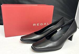 REGAL●リーガル　パンプス　ヒール　ブラック　24ｃｍ●未使用　