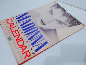  Madonna マドンナ　1988　オフィシャル カレンダー UK インポート A3サイズ　