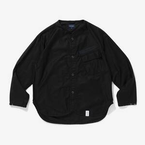 希少★新品本物【黒★1】REMNANTS MOLESKIN LS SHIRT レムナント モールスキンシャツ 正規店購入 ディセンダント 入手困難 DESCENDANT 20SS