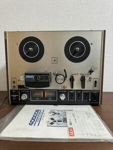 AKAI 赤井 アカイ オープンリールデッキ 4000DS 通電確認のみ オーディオ機器 現状品