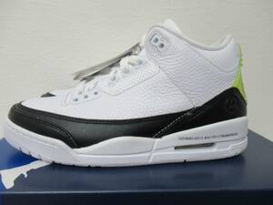 新品未使用 NIKE fragment design AIR JORDAN 3 RETRO SP (DA3595-100) ナイキ フラグメント デザイン エアジョーダン3 レトロ US7