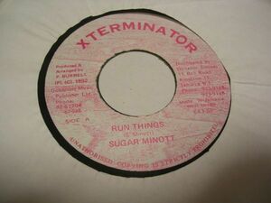 ★Reggae 45★Sugar Minott/Run Things