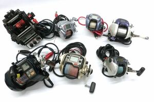 1000円スタート 電動リールまとめ 約7点 Daiwa SS-900/600WP/500e/500CP/500W/VS900-L/4000HP ダイワ 釣り用品 釣り具 [5] JJ①404