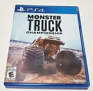 PS4●Monster Truck Championship　海外版 日本語字幕OK 