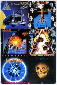 DEF LEPPARD デフ・レパード ポスター 0B11