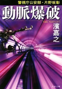 動脈爆破 警視庁公安部・片野坂彰 文春文庫/濱嘉之(著者)