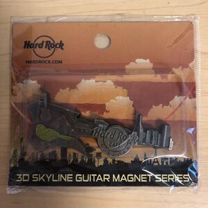 ハードロックカフェ　福岡　未開封　ギター　マグネット　3D SKYLINE GUITAR MAGNET