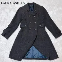 LAURA ASHLEY　ローラアシュレイ　アンゴラ混　コート