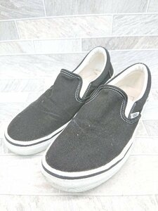 ◇ VANS ヴァンズ 466091-0002 スリッポン シューズ サイズ25.0cm ブラック レディース P