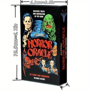 オラクルカード Classic Horror Oracle 50 CARDS 占い 未開封 現品のみ (B241064)