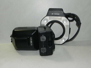 MINOLTA Macro flash コントロ-ラ- MFC-1000+ R-1200　セット