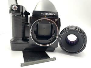 ZENZA　BRONICA　SQ-Am　ZENZANON-S　80mm　1:2.8　　引き蓋 付　　　ゼンザ　ブロニカ　sq am 80 2.8 引蓋