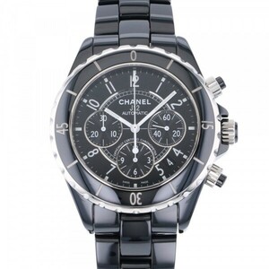 シャネル CHANEL J12 クロノグラフ 41MM H0940 ブラック文字盤 新品 腕時計 メンズ