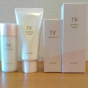 メナード　TK　ミルクローション　ウォッシングクリーム　乳液　洗顔料