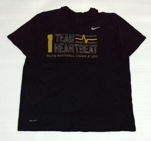 ☆THE NIKE TEE 半袖Tシャツ XLサイズ スポーツ軽量ストレッチTEAM HEARTBEATウェアFOOTBALL LSU紫色ファッションDRI-FITティー ナイキ.COM