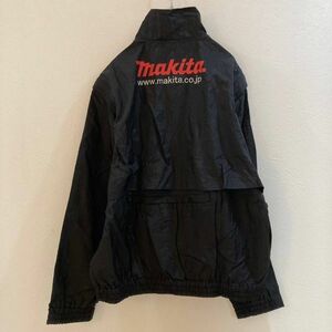 ◆お洒落な逸品◆makita/マキタ ウインドブレーカー ブルゾン ジャケット ナイロンジャケット ブラック 黒 メンズ L ON3291