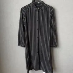 A.P.C. ストライプ ロングシャツワンピース 36