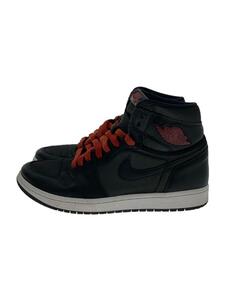 NIKE◆ハイカットスニーカー/27cm/BLK/555088-060/AIR JORDAN 1 RETRO HIGH OG